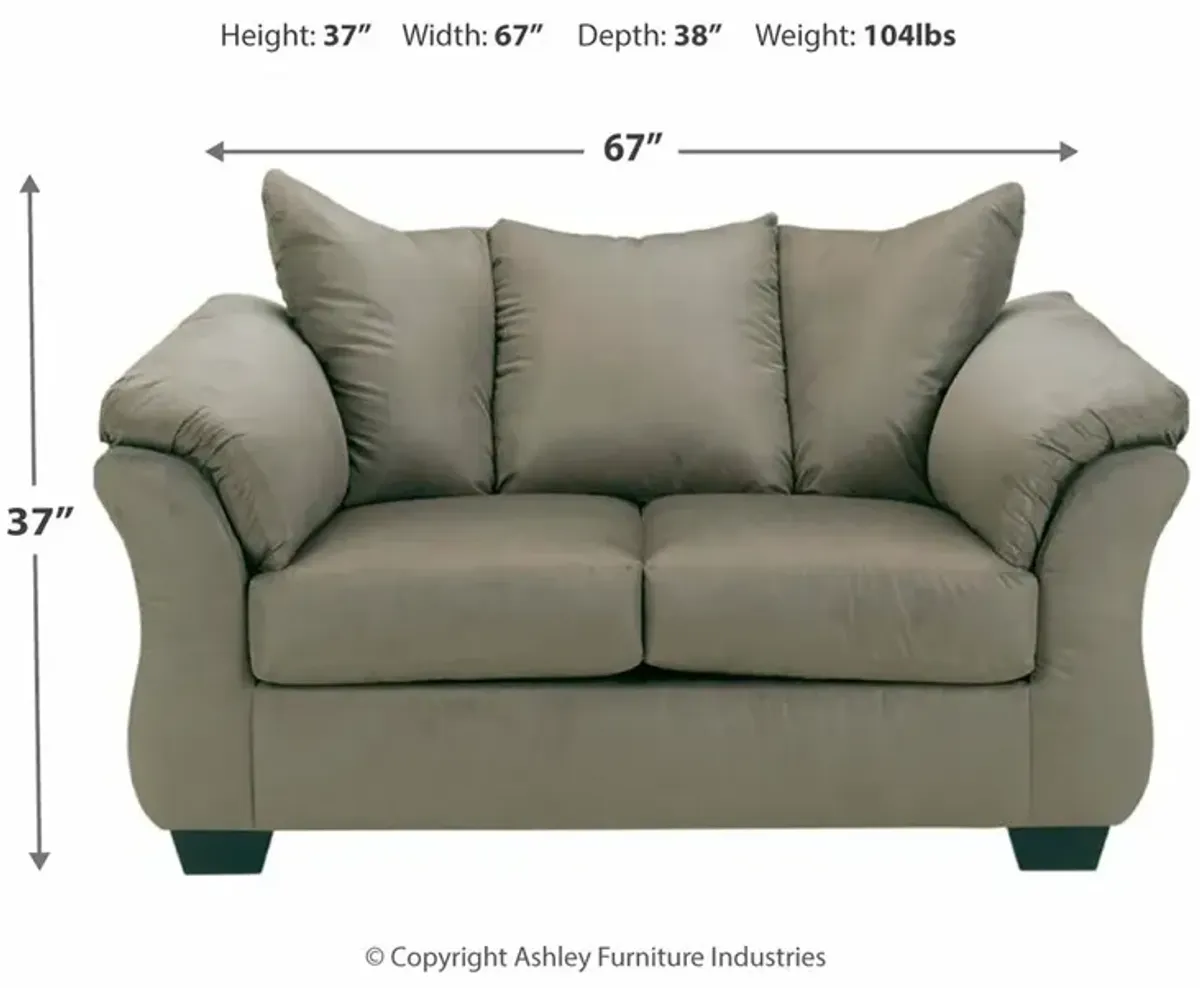 Cobblestone (Grey) Darcy Loveseat