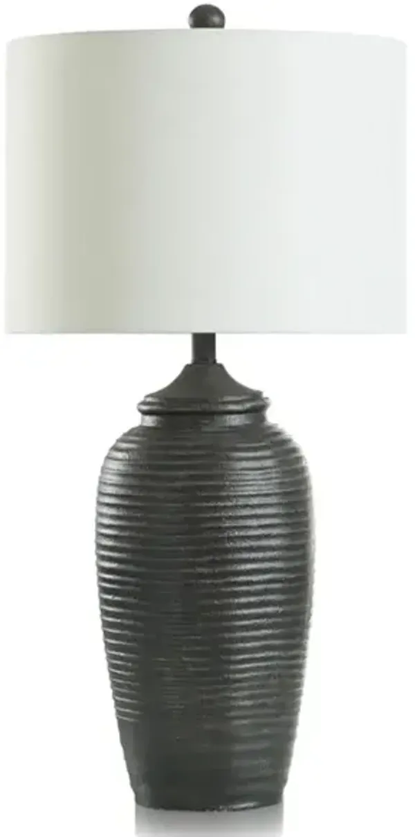 Matte Black Table Lamp