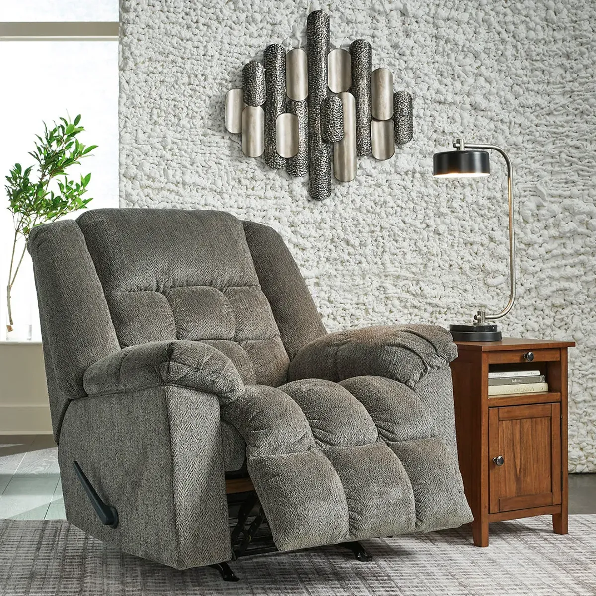 Briar (Tan) Kegler Manual Rocker Recliner