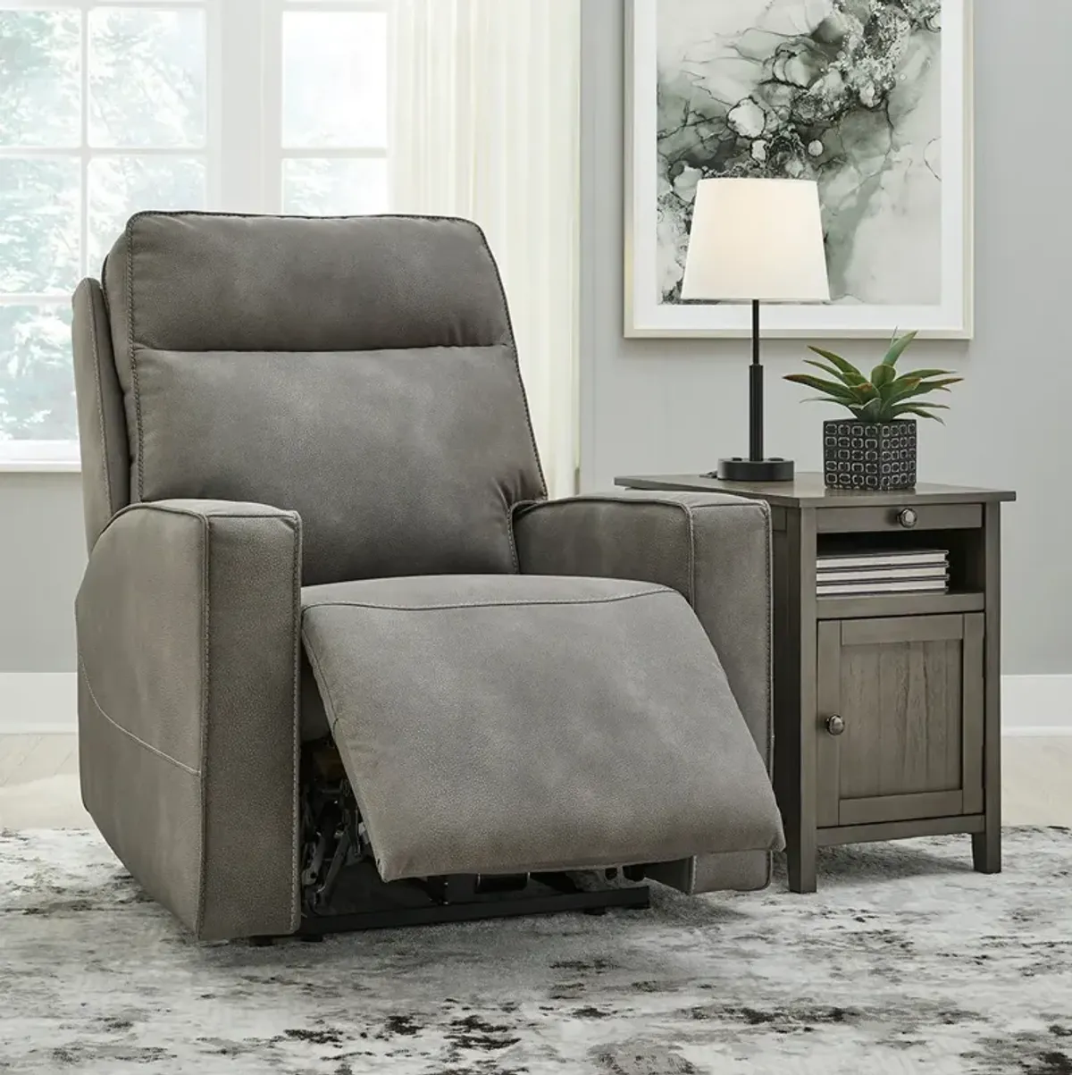 Slate Next-Gen Durapella Power Recliner