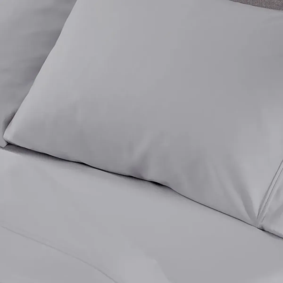 TwinXL / Grey Hyper-Cotton Sheet Set