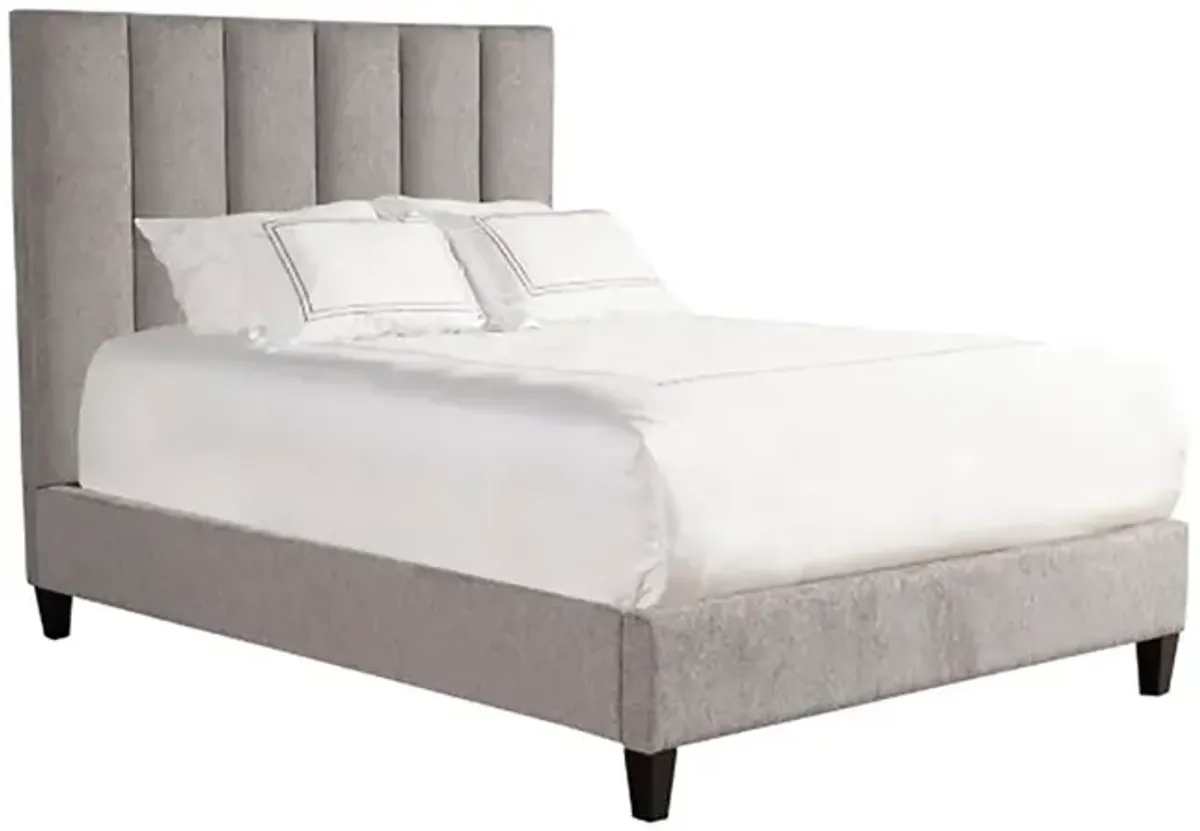 Queen / Natural Aiden Upholstered Bed