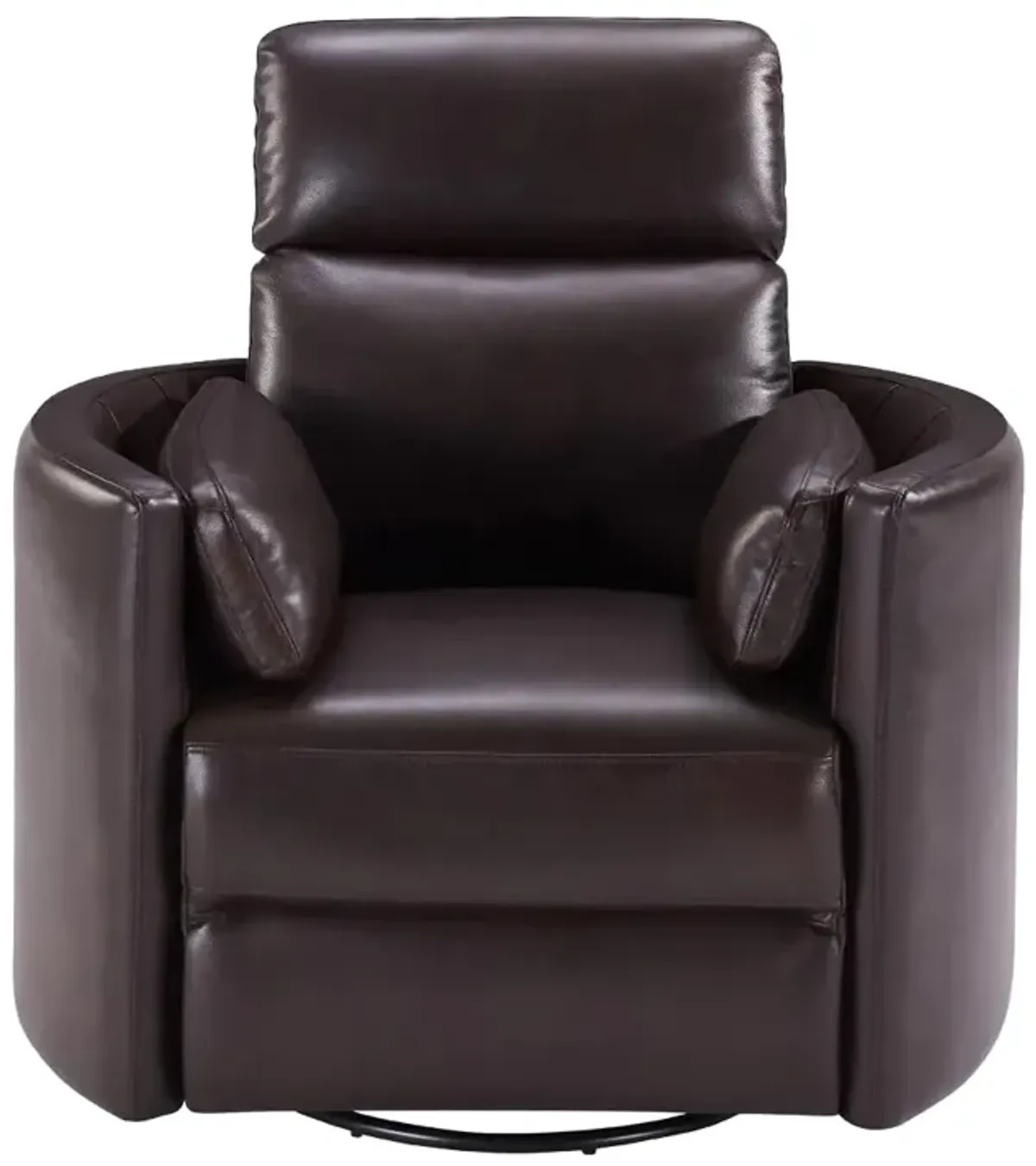 Brown Arc Power Glider Recliner