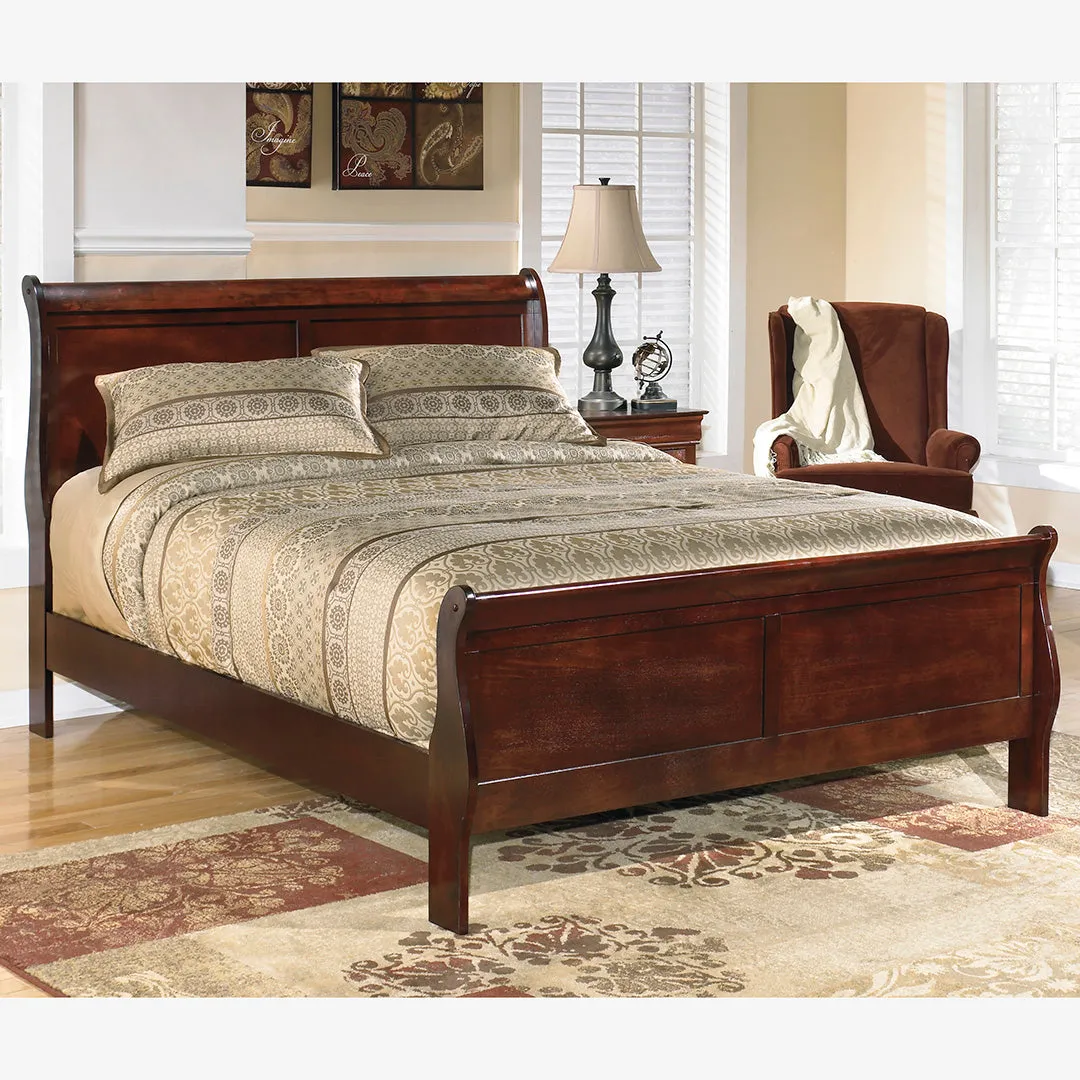 King Alisdair Sleigh Bed