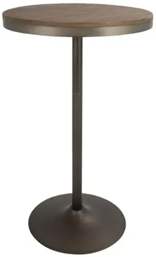 Dark Brown Dakota Bar Table