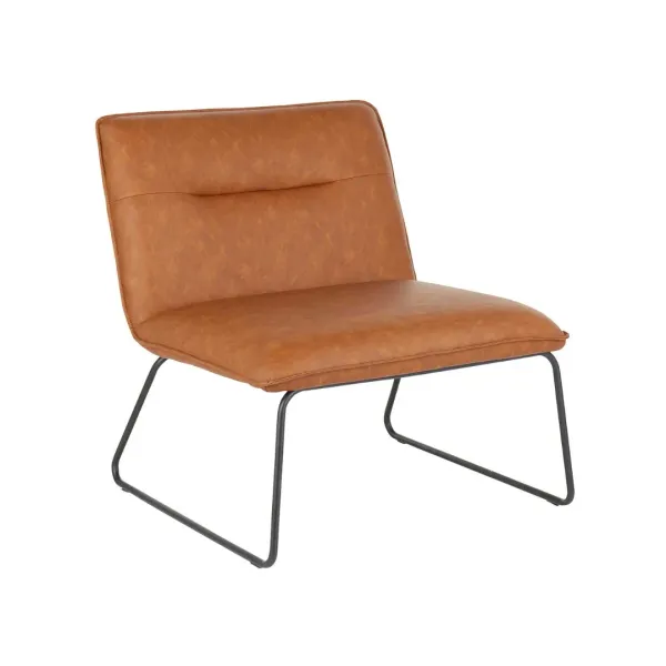 Honey Brown Casper Accent Chair