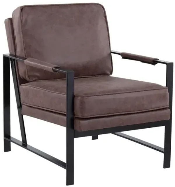 Brown Franklin Arm Chair