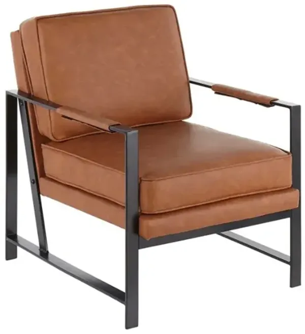 Honey Brown Franklin Arm Chair