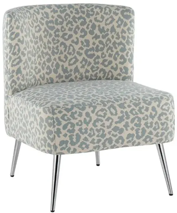 Leopard Fran Slipper Chair