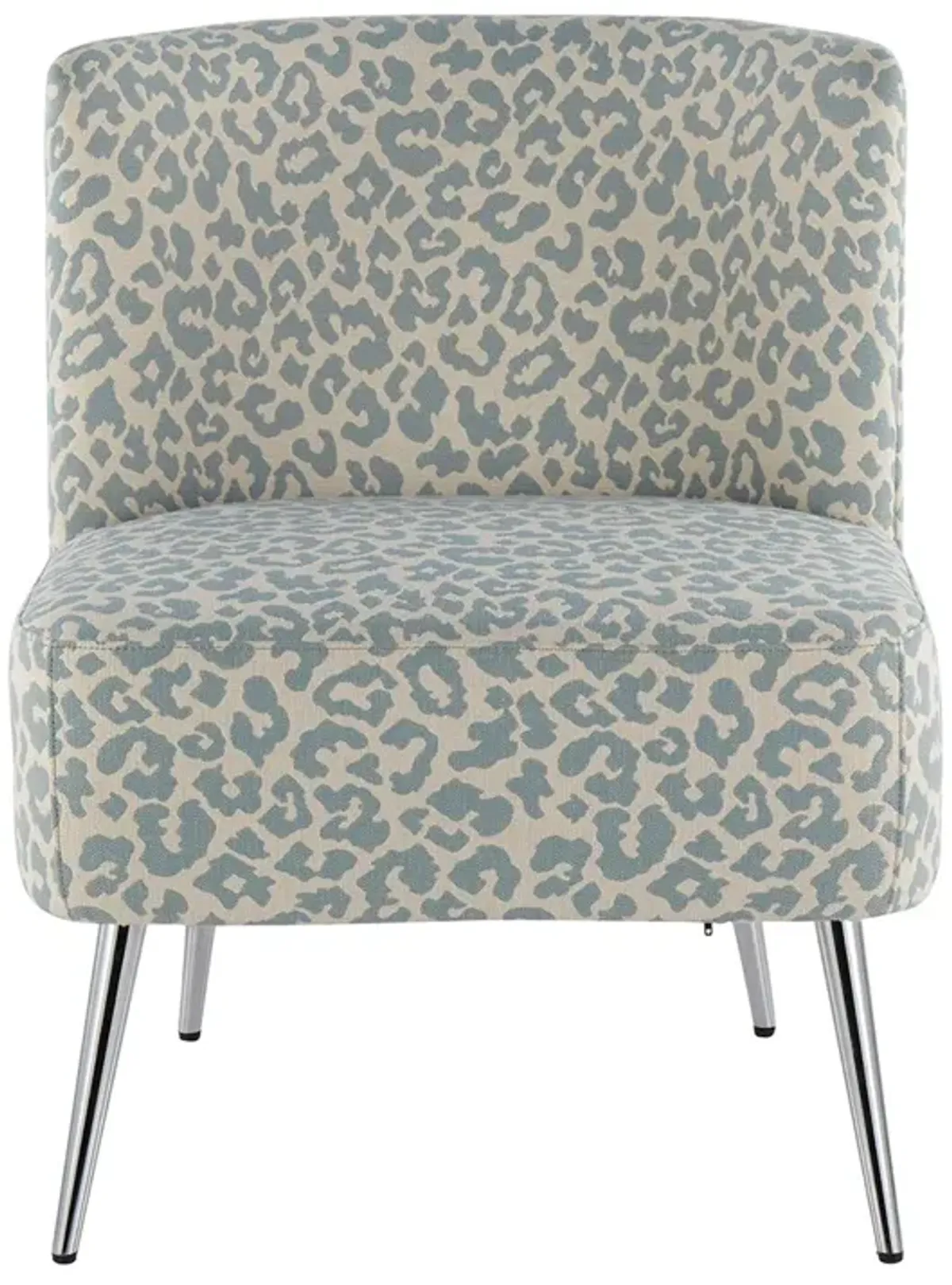 White Fran Slipper Chair