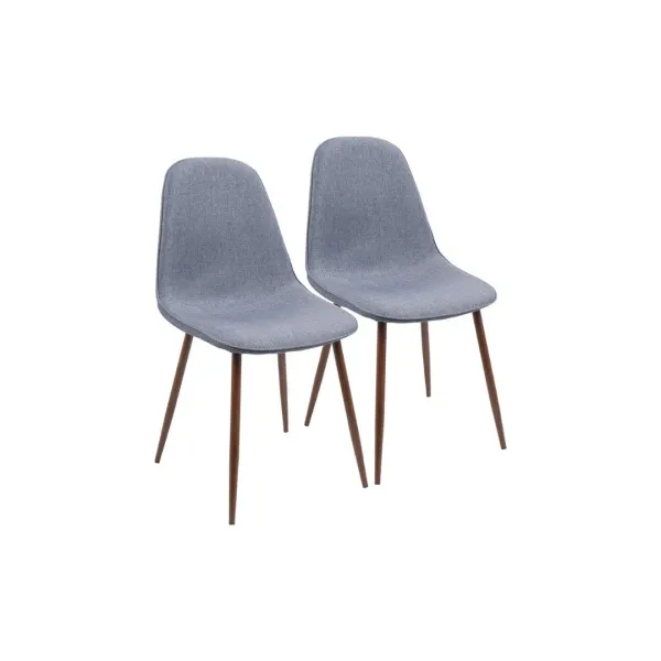 Blue Pebble Dining Chairs (Set of 2)