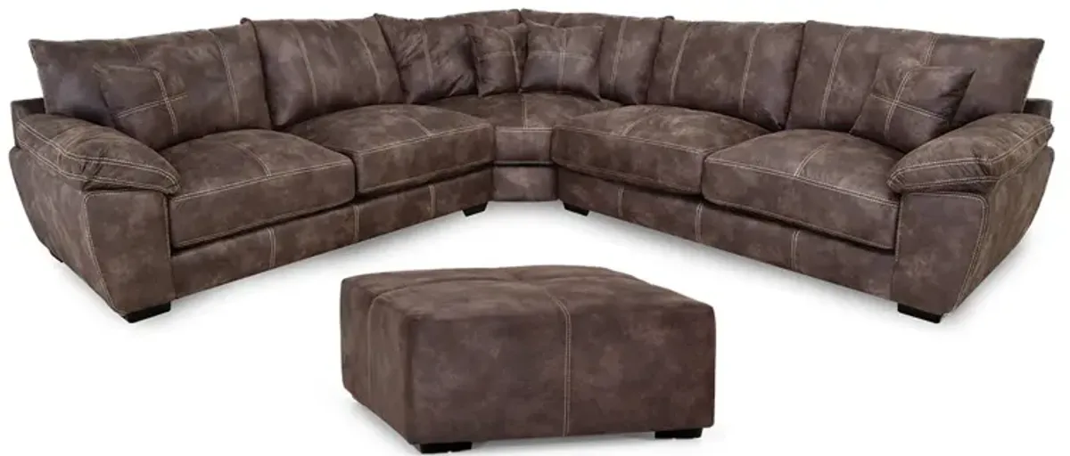 Sectional with Ottoman Teagan Sectional