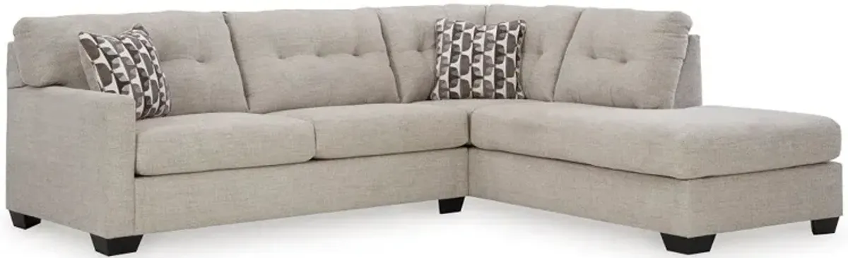 Sectional with Right Chaise Mahoney Sectional with Chaise - Pebble