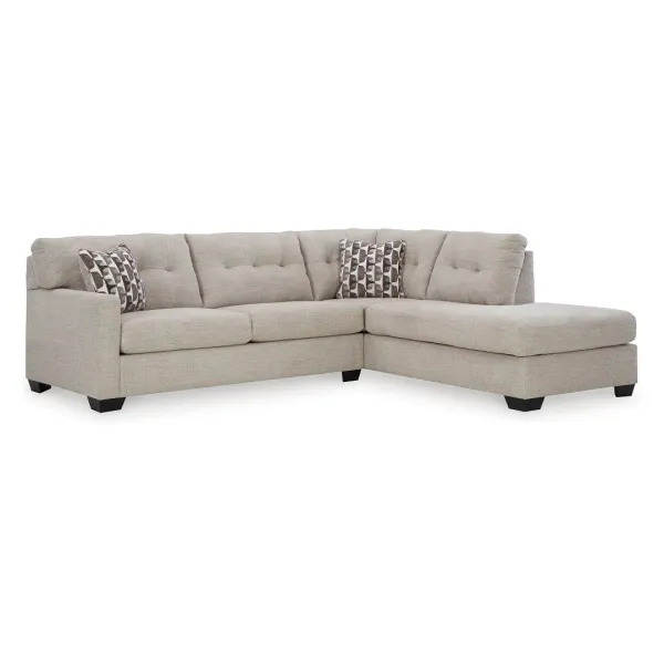 Sectional with Right Chaise Mahoney Sectional with Chaise - Beige