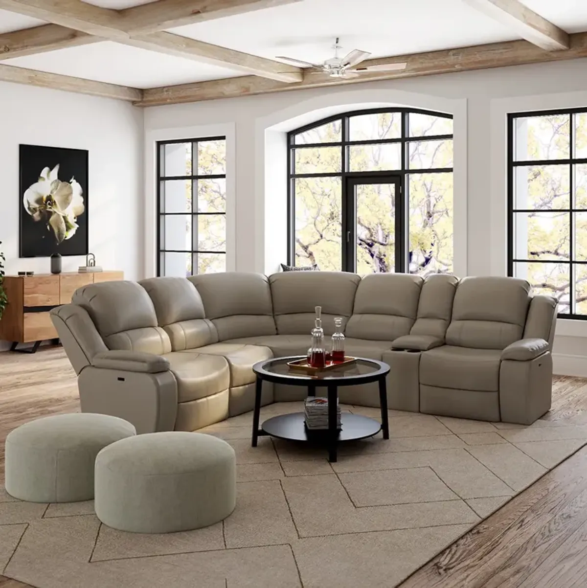 Cooper Power Reclining Sectional