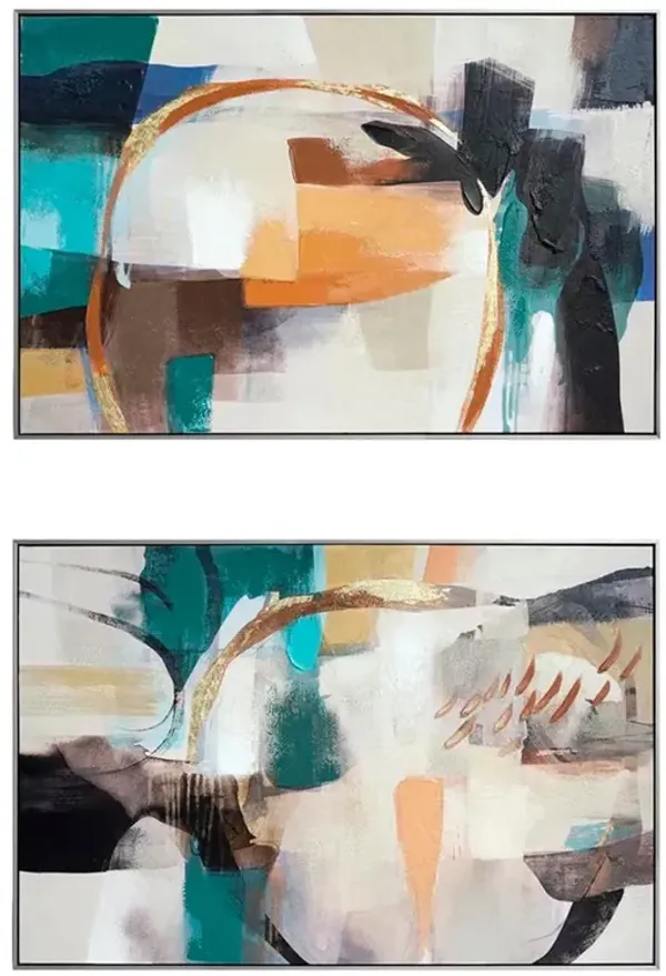 Abstract Canvases (Set of 2)