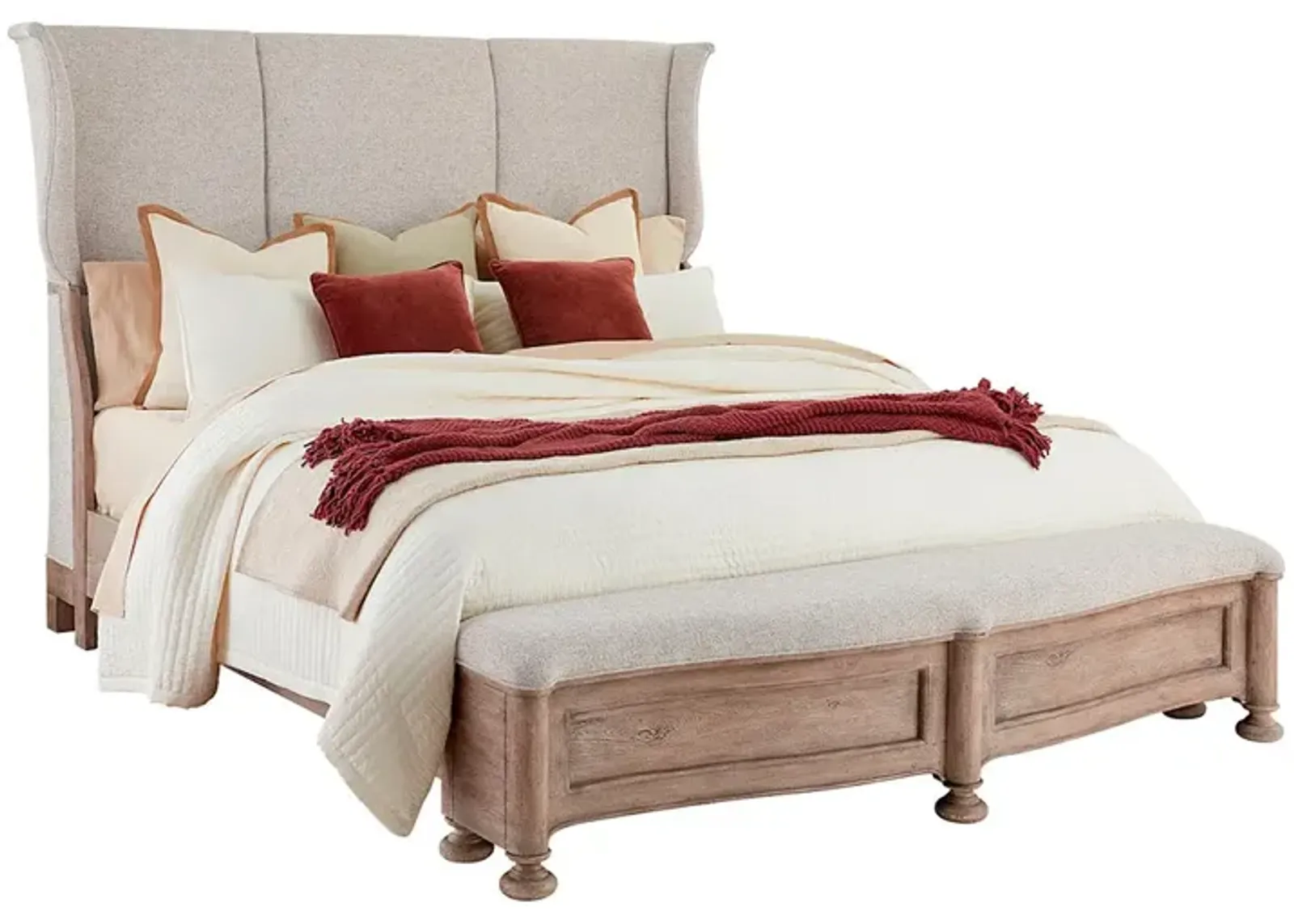 King Higgins Street Upholstered Bed