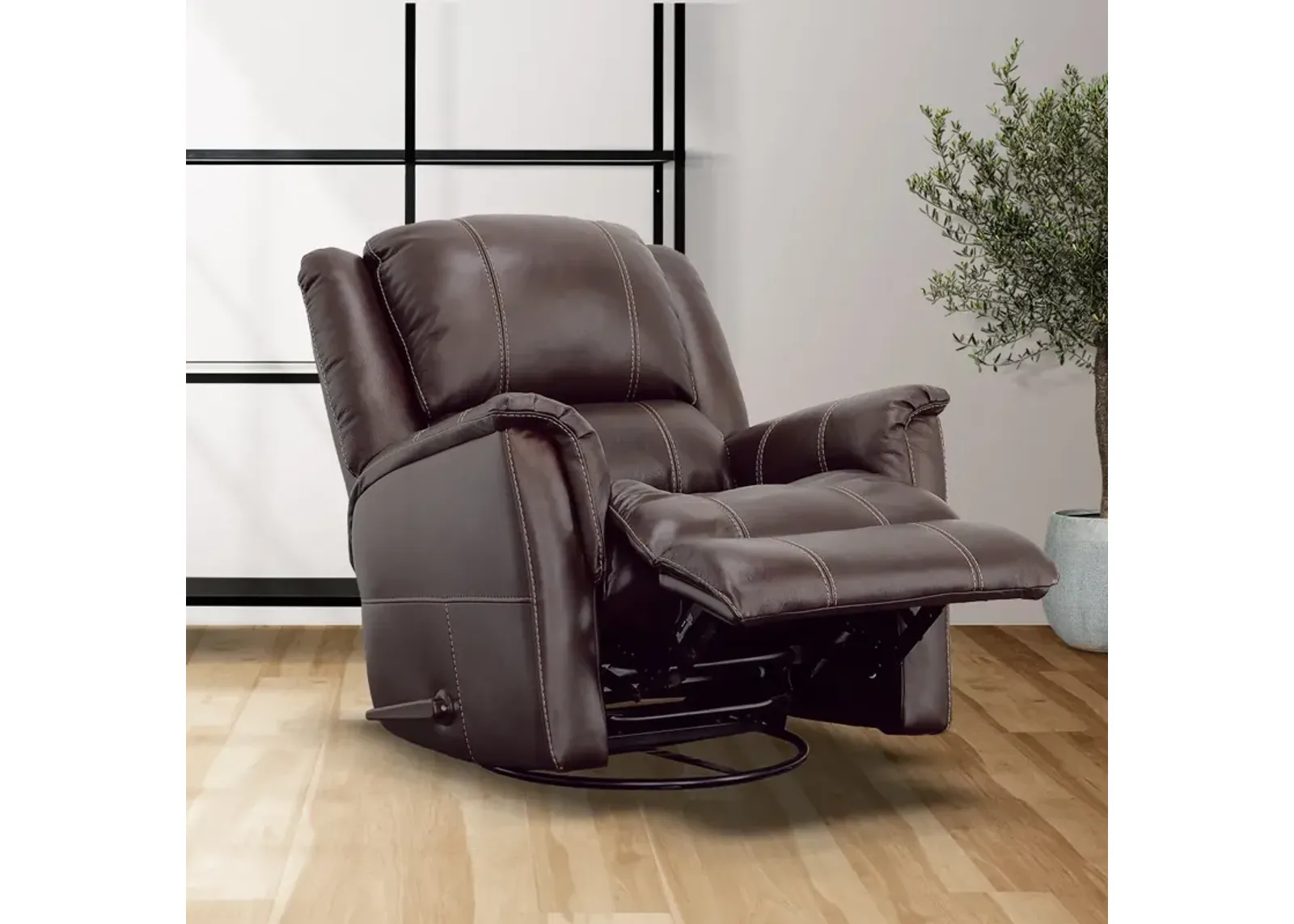 Ellington Swivel Glider - Walnut