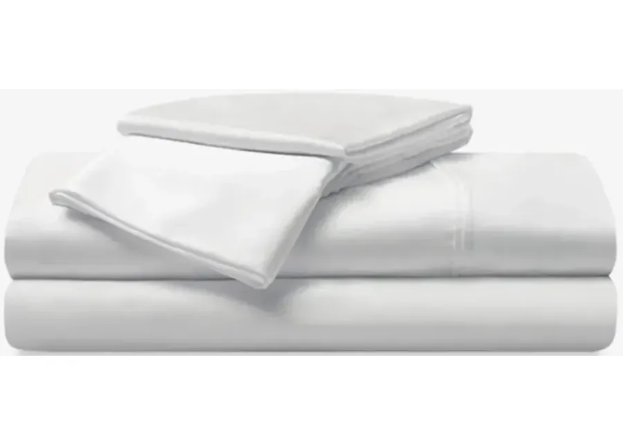 Full / White Hyper-Cotton Sheet Set