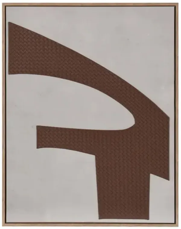 Leather on Canvas I