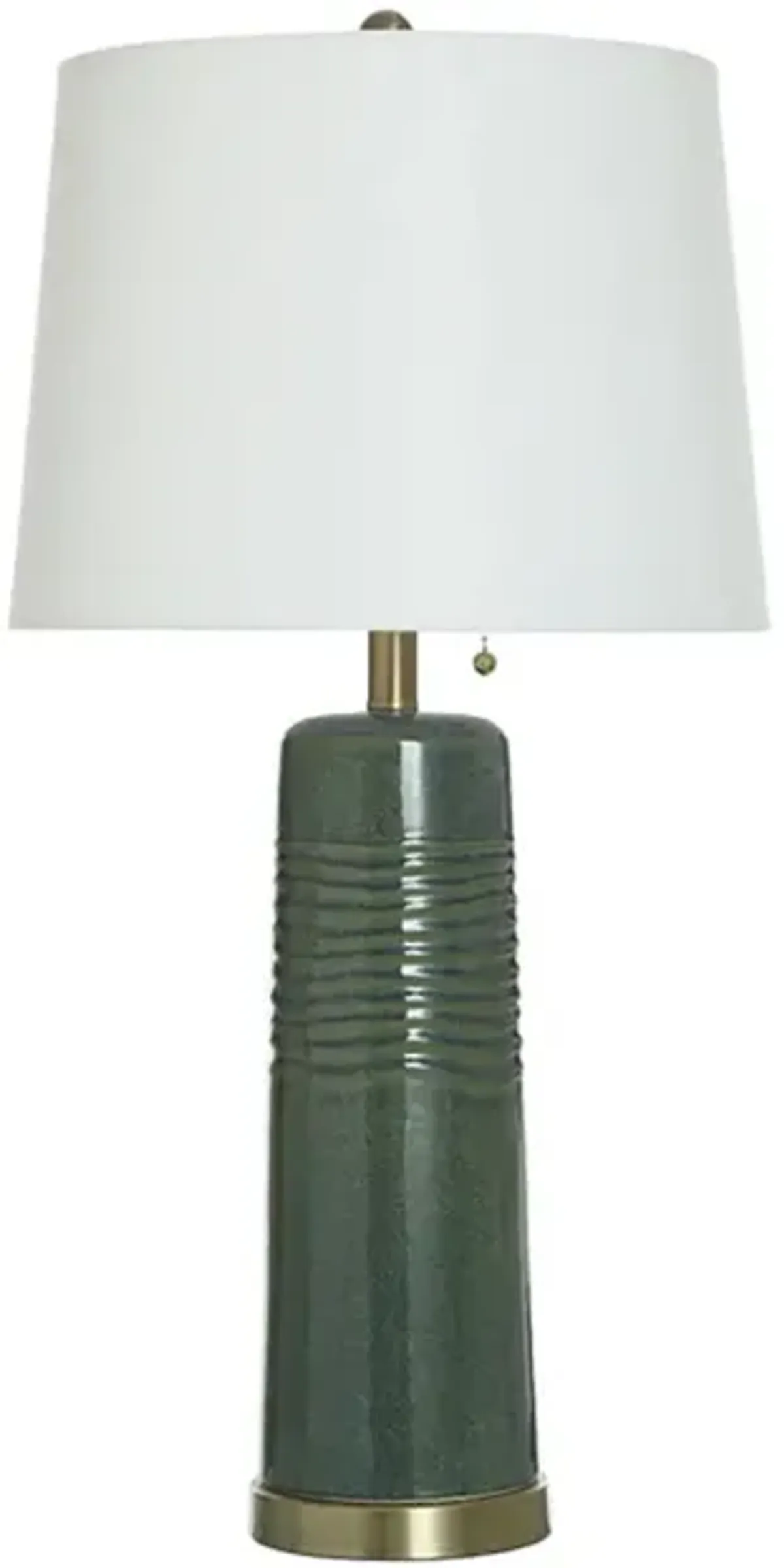 Green Ceramic Table Lamp