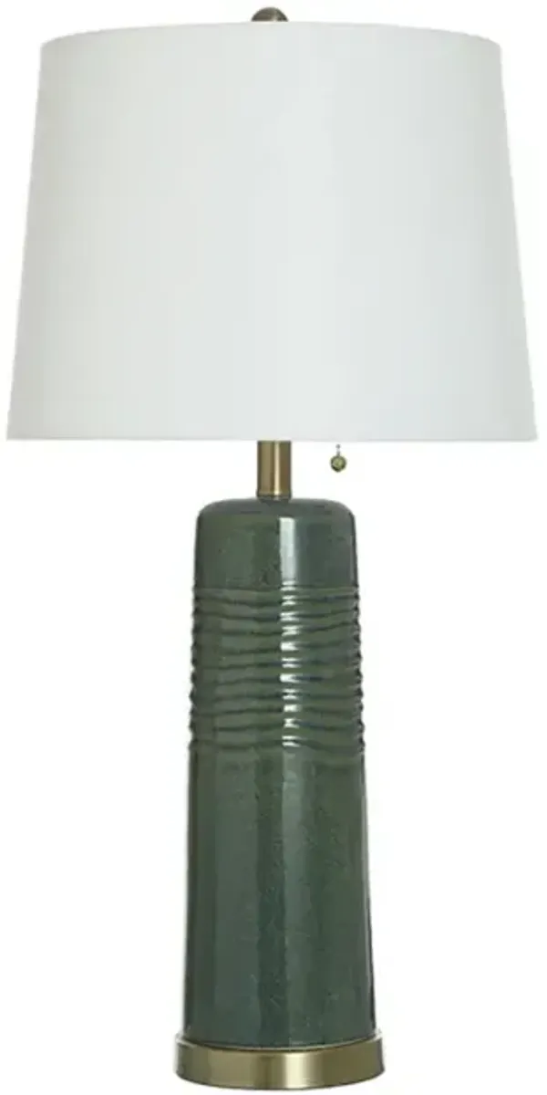 Green Ceramic Table Lamp