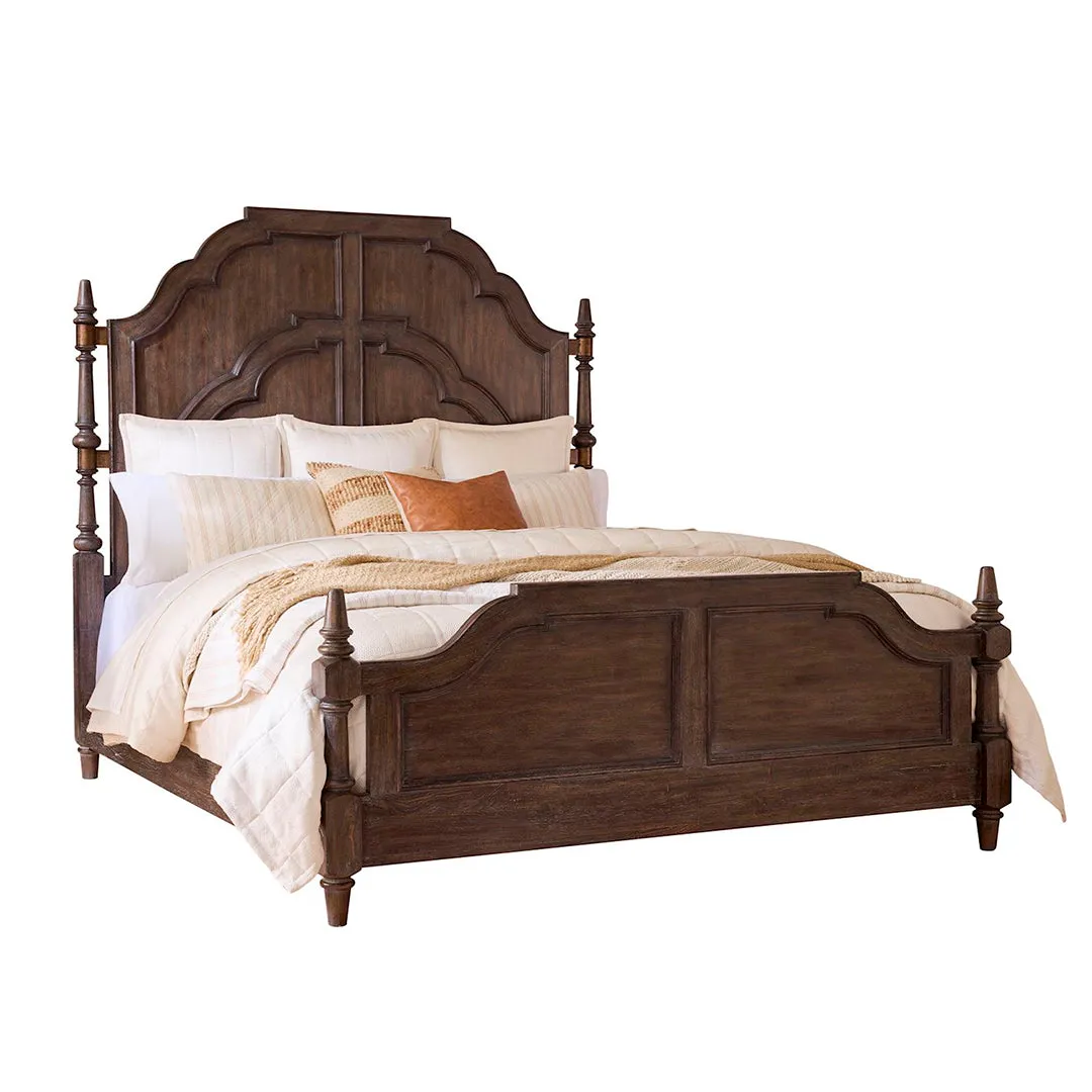 Queen Revival Row Bed