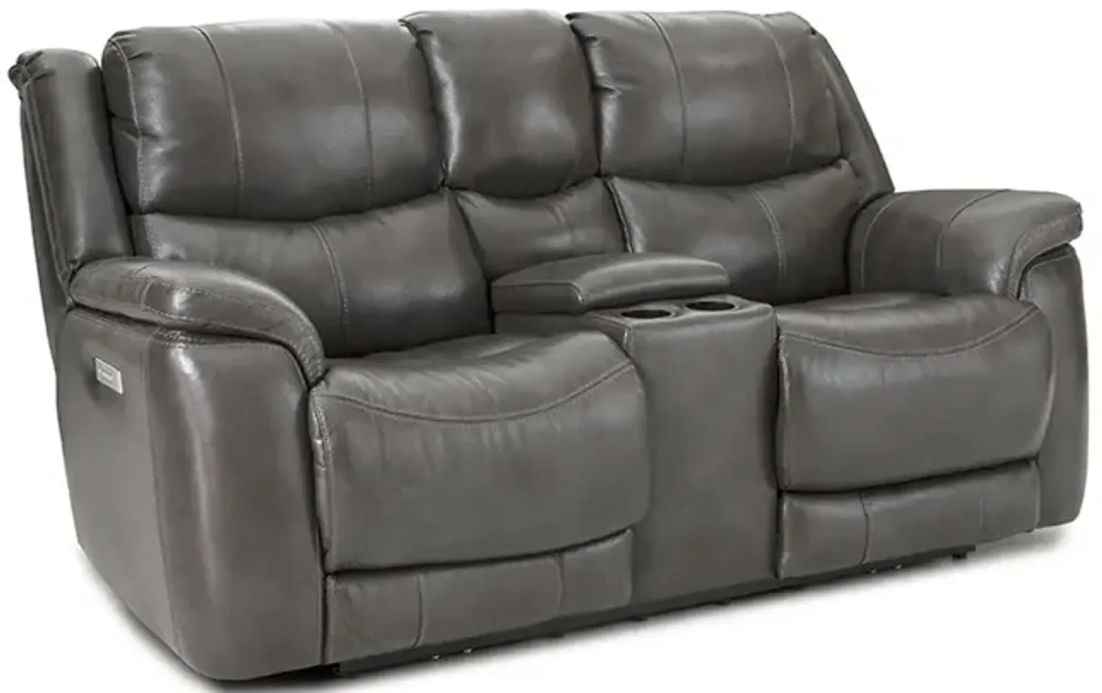 Galaxy Triple Power Loveseat with Console