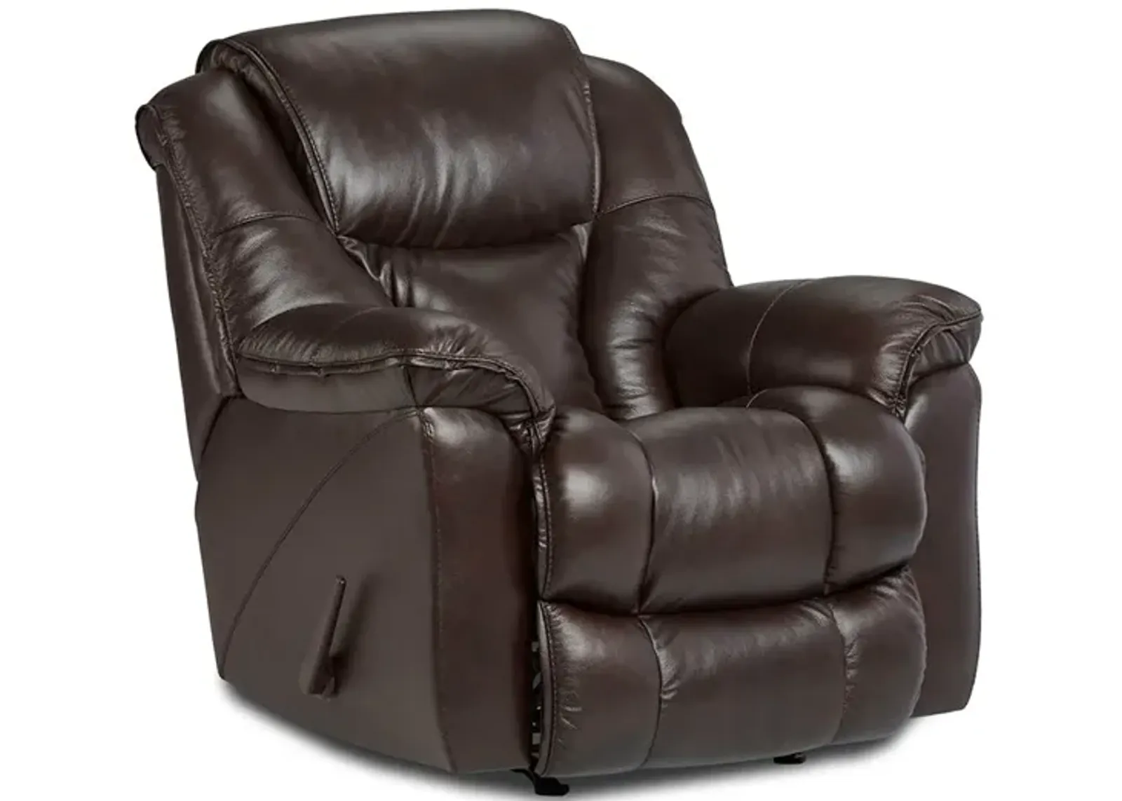 Coffee Stallion Rocker Recliner