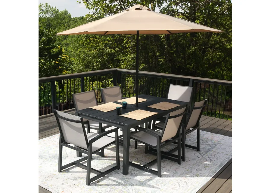 Portland Outdoor Dining Set (5pc)