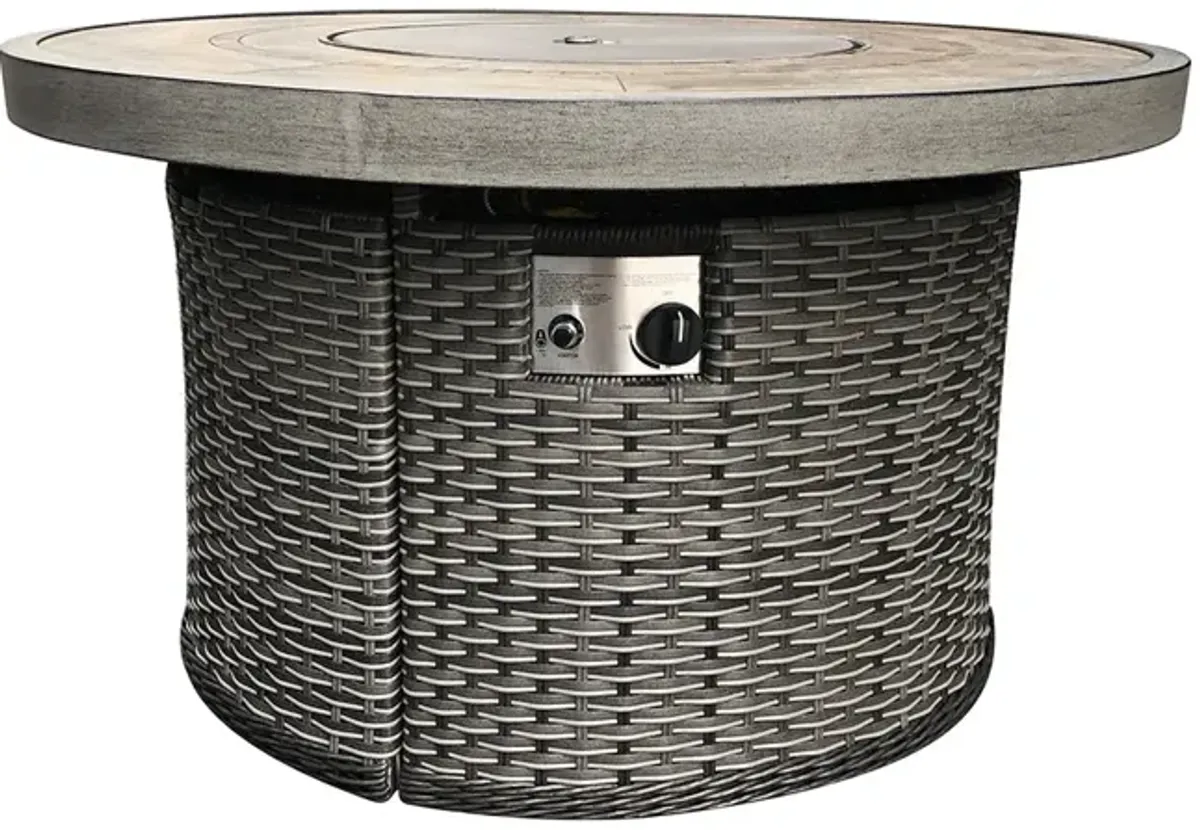 Clara 42" Round Gas Fire Pit