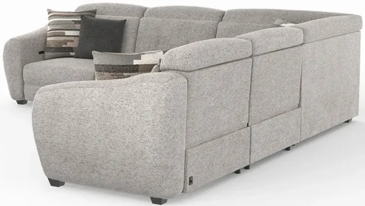 Garrett 5pc Reclining Sectional