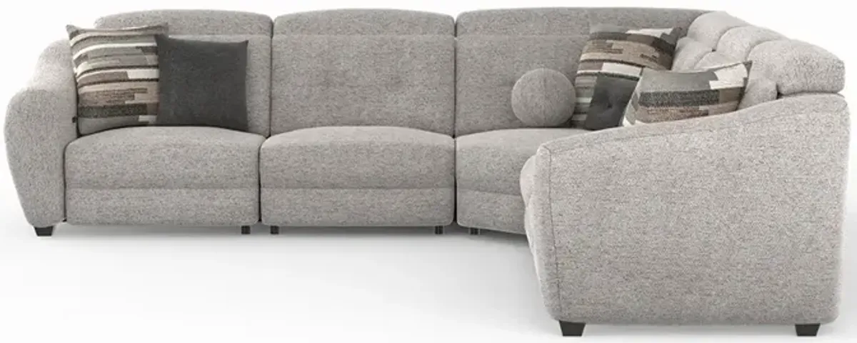 Garrett 5pc Reclining Sectional