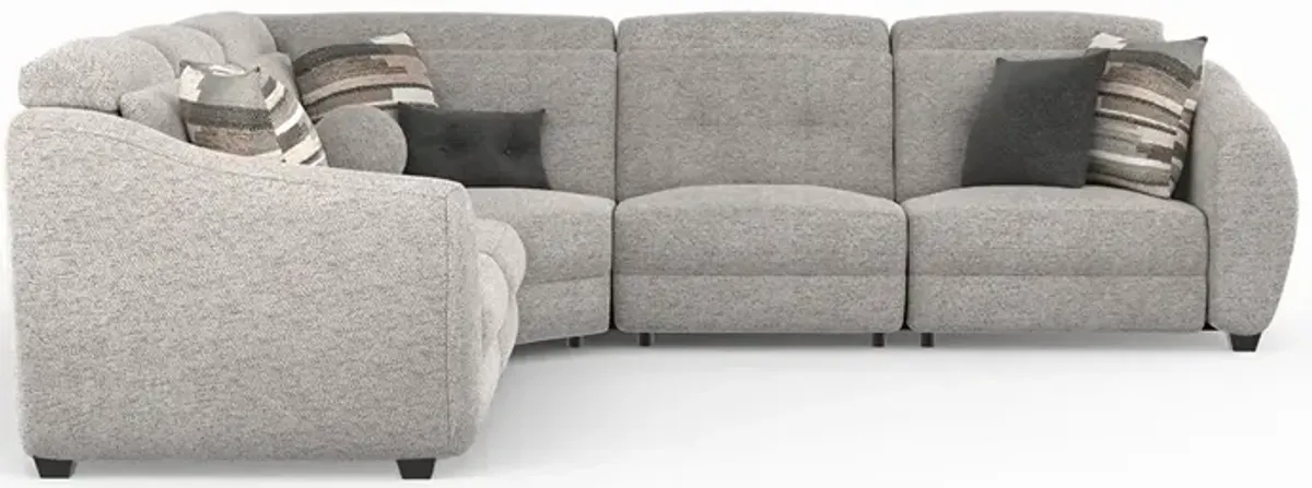 Garrett 5pc Reclining Sectional