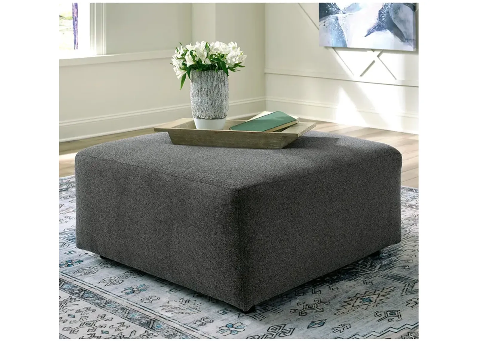 Edenfield Oversized accent Ottoman