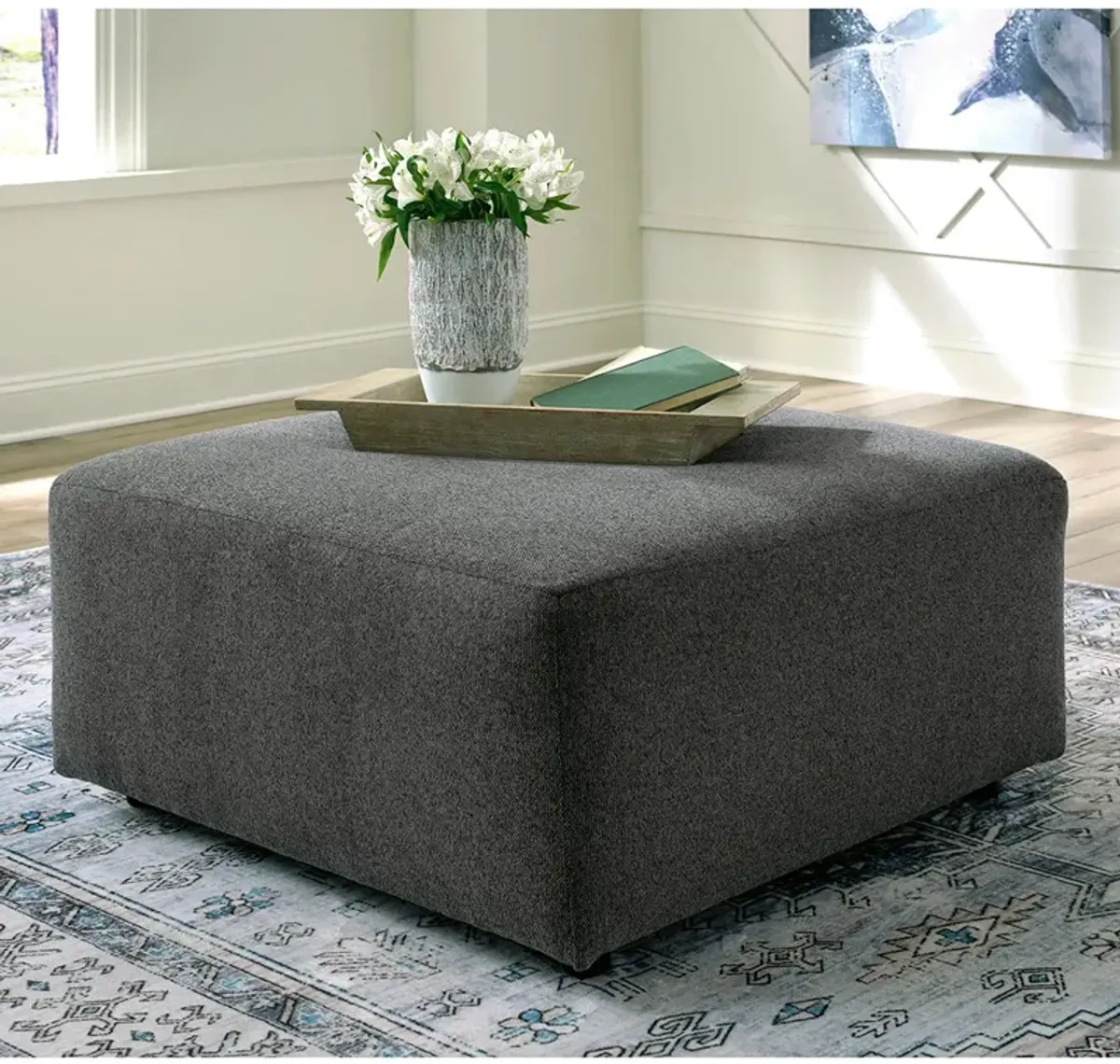 Edenfield Oversized accent Ottoman