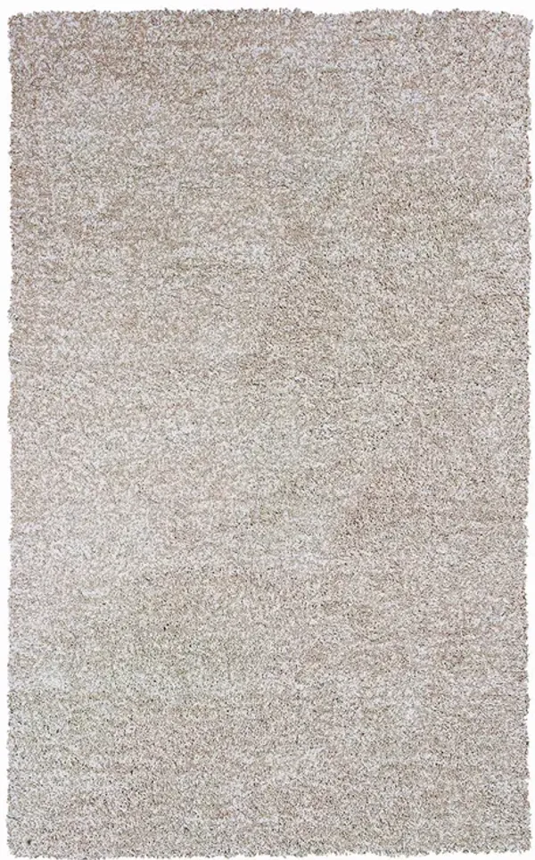 5 x 7 Bliss Ivory Heather Shag Rug