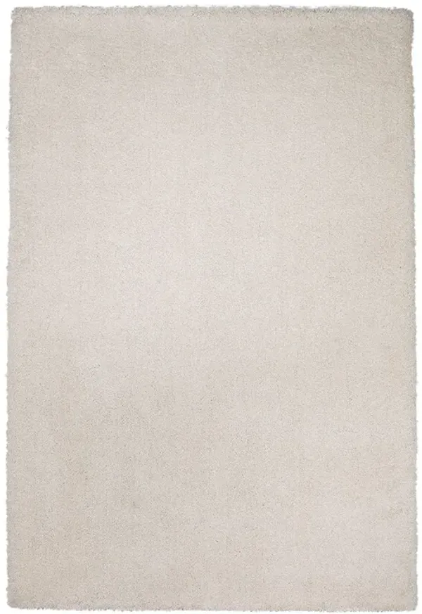 5 x 7 Bliss Ivory Shag Rug