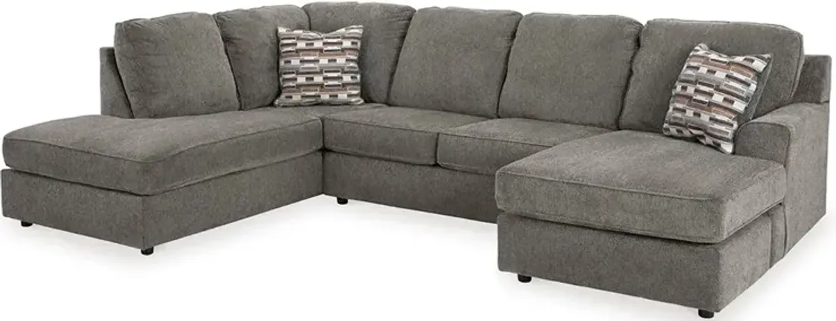 Sectional Only O'Phannon Sectional with Chaise - Putty