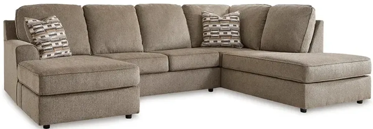 Sectional Only Ophannon Sectional with Chaise - Briar