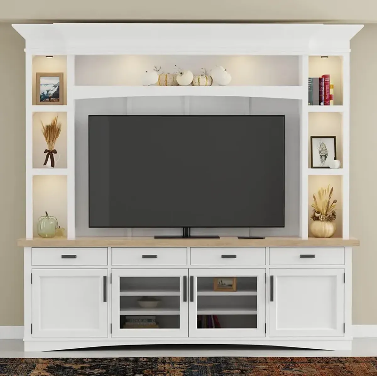 Cotton Modern Roots Entertainment Center