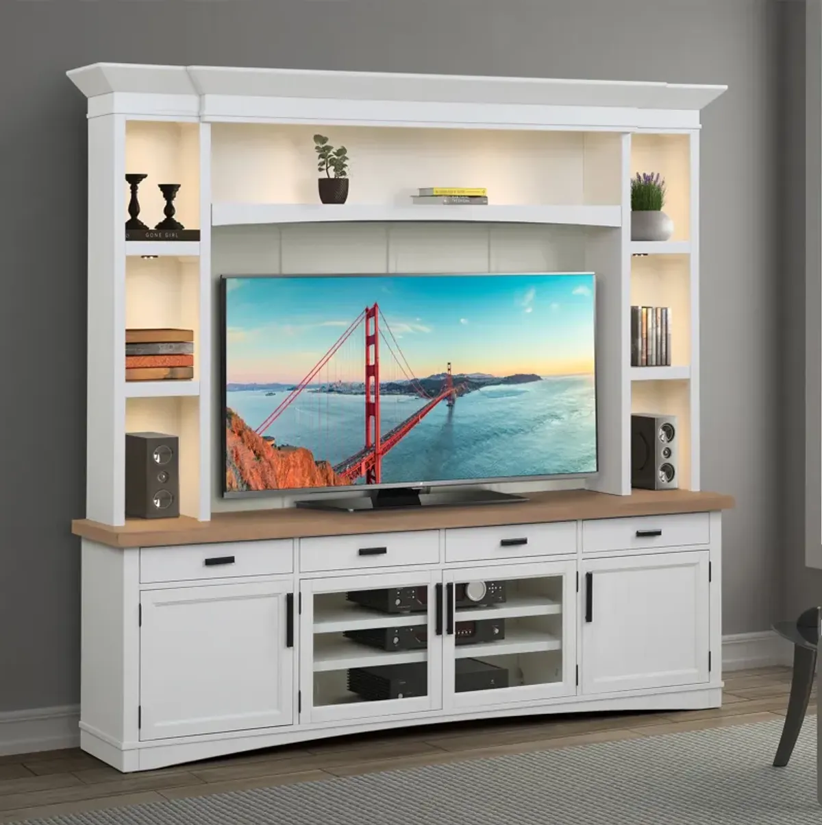 Cotton Modern Roots Entertainment Center