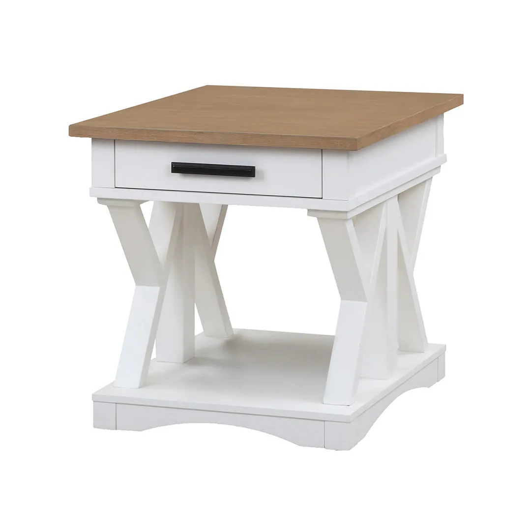 Cotton American Modern End Table