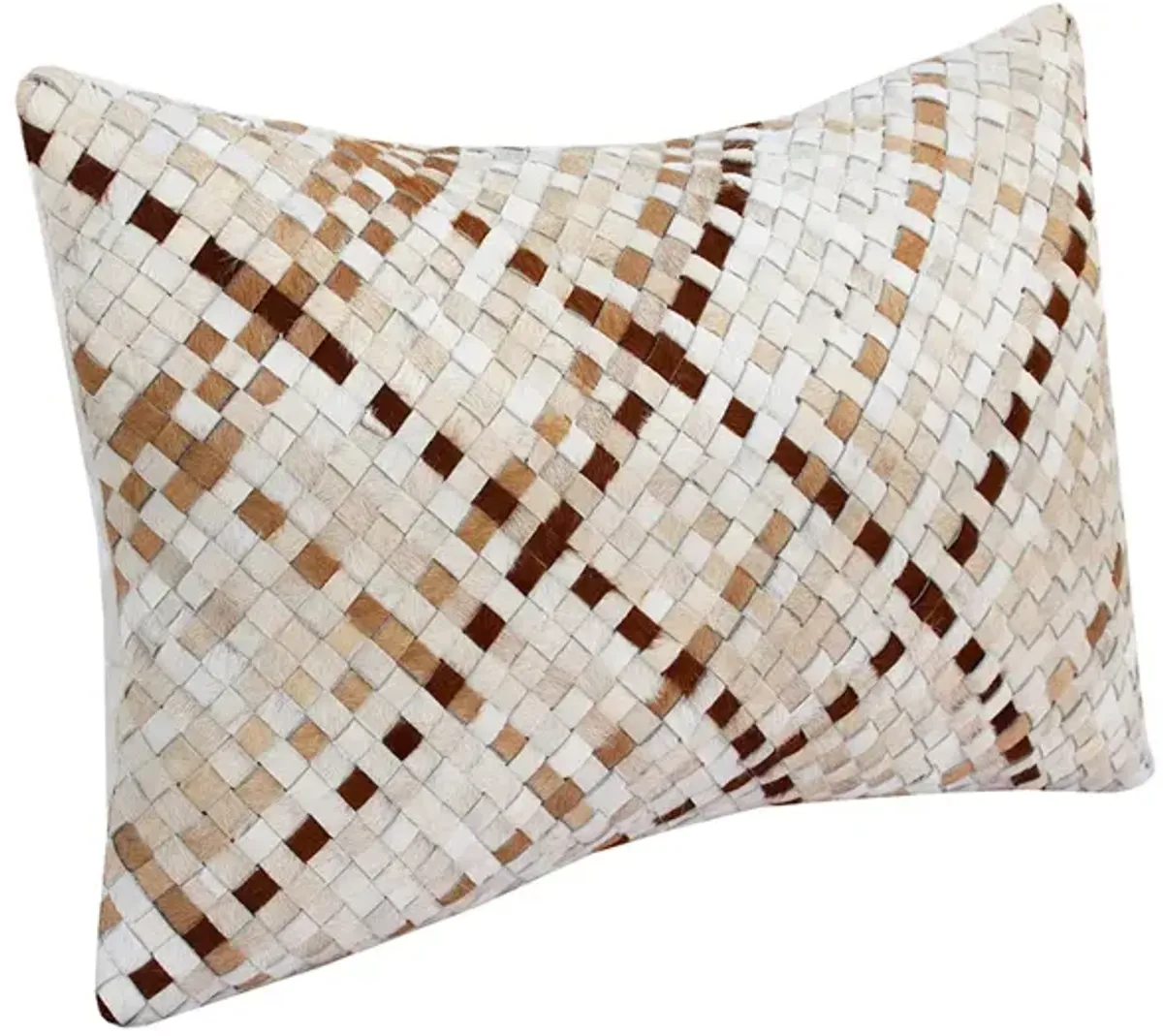 Basketweave Lumbar Pillow