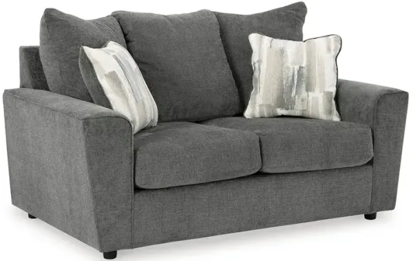 Dark Gray Stairatt Loveseat