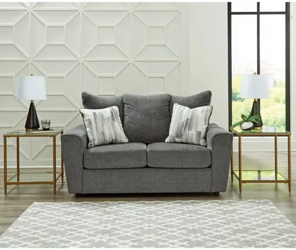 Dark Gray Stairatt Loveseat