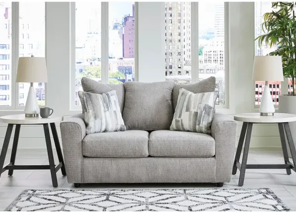 Light Gray Stairatt Loveseat