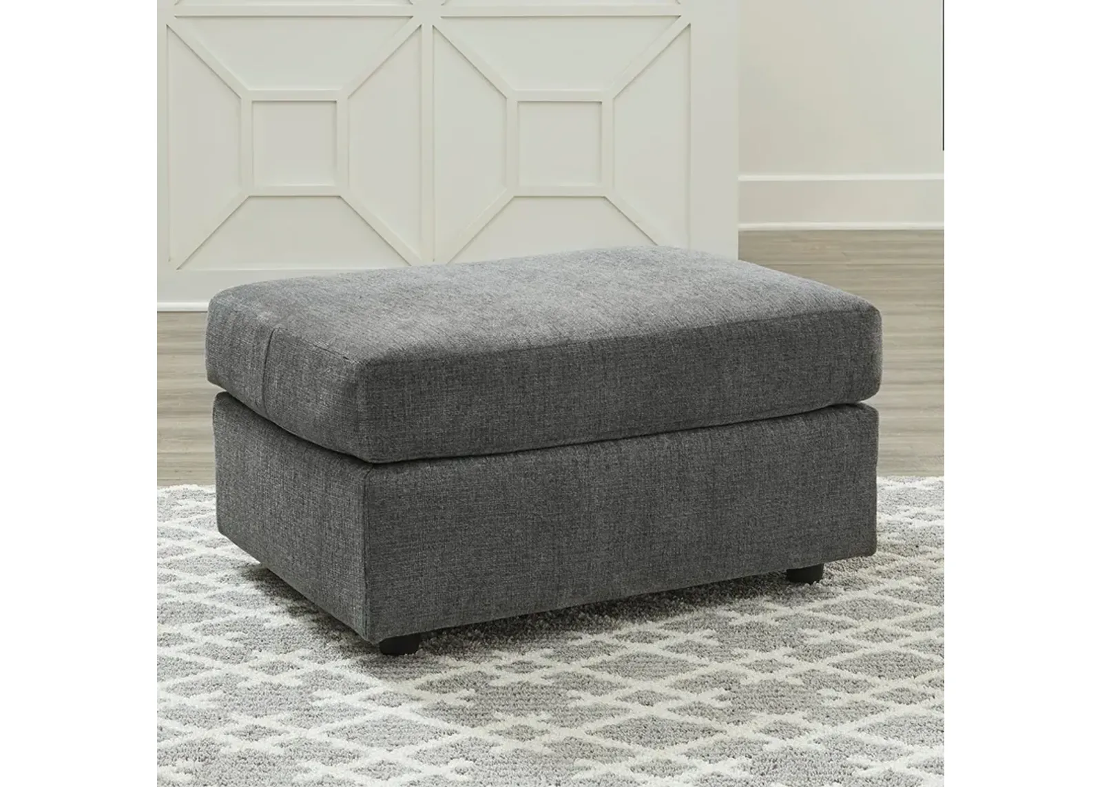 Gravel Stairatt Ottoman