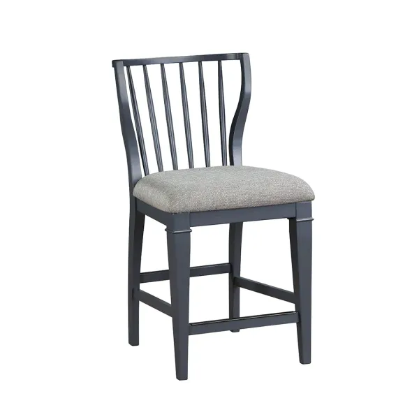 Pub Height / Graphite Windsor Chair