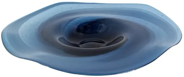 Blue Glass Charger